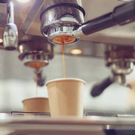Helado de Café Affogato — Helados Olguín