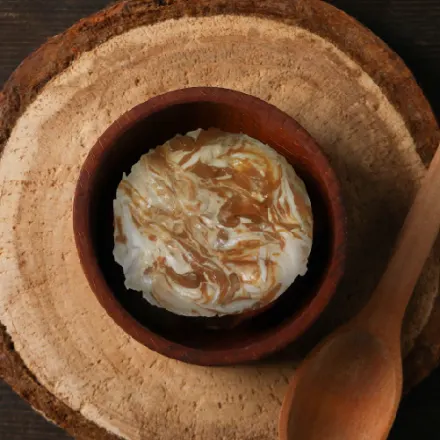 Helado de Plátano Manjar — Helados Olguín